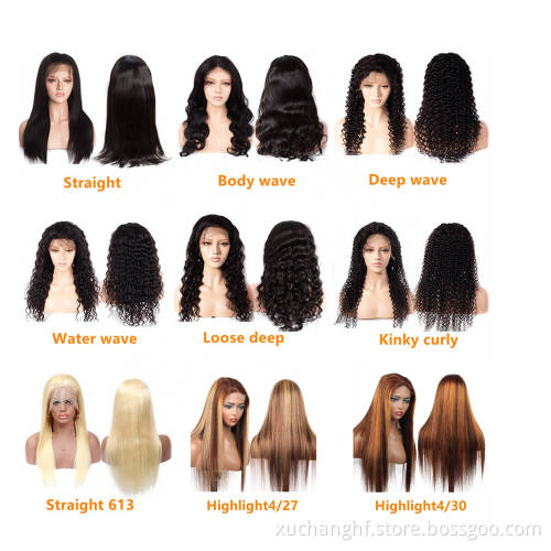 Super Invisible 13x6 hd frontal wig, mink raw Brazilian human hair 13x6 transparent hd lace front wigs for black women